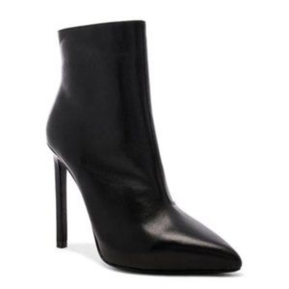 Tony Bianco Freddie Bootie Heels in Black Como 9 - Picture 2 of 3